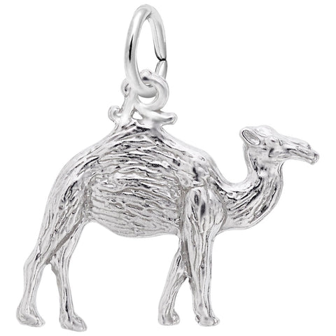 Camel Charm In Sterling Silver