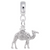 Camel charm dangle bead in Sterling Silver hide-image