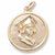 Graduation charm in Yellow Gold Plated hide-image