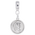 Graduation charm dangle bead in Sterling Silver hide-image