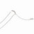 14K White Gold Adjustable Baby Box Chain