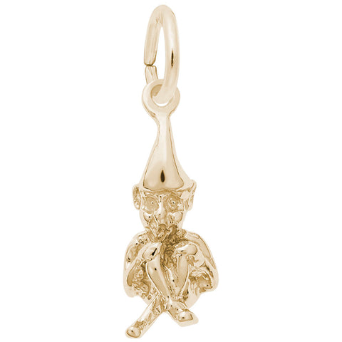 Leprechaun Charm in Yellow Gold Plated