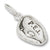 Pei Potato charm in 14K White Gold hide-image