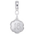 Number 16 charm dangle bead in Sterling Silver hide-image