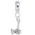 Rickshaw Charm Dangle Bead In Sterling Silver