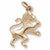 Lion Charm in 10k Yellow Gold hide-image