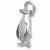 Penguin charm in Sterling Silver hide-image