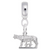 Romulus And Remus Charm Dangle Bead In Sterling Silver