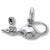 Mouse charm in Sterling Silver hide-image