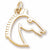 Horse Charm in 10k Yellow Gold hide-image