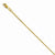 14K Yellow Gold Flat Cable Chain