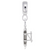Outrigger Canoe charm dangle bead in Sterling Silver hide-image