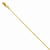 14K Yellow Gold Wheat Chain