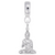 Buddha Charm Dangle Bead In Sterling Silver