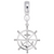 Ship Wheel charm dangle bead in Sterling Silver hide-image