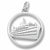 Cruise Ship charm in 14K White Gold hide-image