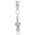 Nurse Charm Dangle Bead In Sterling Silver
