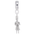 Nurse charm dangle bead in Sterling Silver hide-image