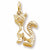 Cat charm in Yellow Gold Plated hide-image