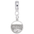 Niagara Falls Charm Dangle Bead In Sterling Silver