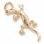 Lizard Charm in 10k Yellow Gold hide-image