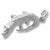 Alligator charm in Sterling Silver hide-image