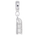 Sled Charm Dangle Bead In Sterling Silver