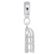 Sled charm dangle bead in Sterling Silver hide-image