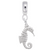Seahorse Charm Dangle Bead In Sterling Silver