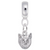 Fox Charm Dangle Bead In Sterling Silver