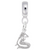Mermaid Charm Dangle Bead In Sterling Silver