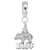 Banff W/Bear charm dangle bead in Sterling Silver hide-image