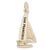 San Francisco Catamaran Charm in 10k Yellow Gold hide-image