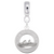 New Brunswick Cruise Ship charm dangle bead in Sterling Silver hide-image