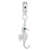 Seahorse Charm Dangle Bead In Sterling Silver