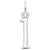 Number 1 Charm In 14K White Gold
