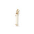 Number 1 charm in Yellow Gold Plated hide-image