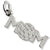 Soccer Mom charm in Sterling Silver hide-image