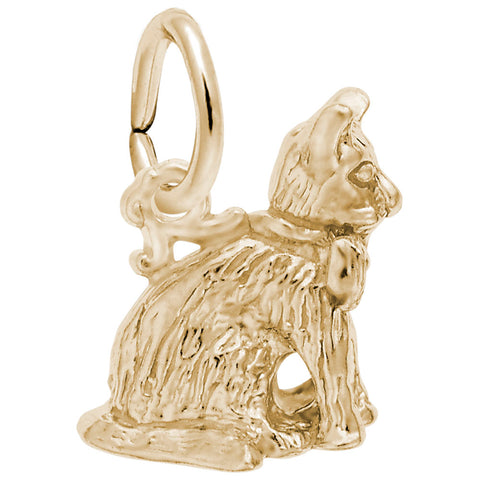 Cat Charm in Yellow Gold Plated