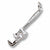 Wrench charm in Sterling Silver hide-image