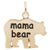 Mama Bear Charm In Yellow Gold