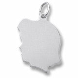 Girl charm in Sterling Silver hide-image