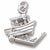 Noahs Ark charm in 14K White Gold hide-image