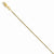 14K Yellow Gold Sparkle Snake Chain