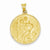 18k Saint Christopher Medal pendant, Delightful Pendants for Necklace