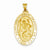 18k Saint Christopher Medal pendant, Exquisite Pendants for Necklace