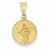18k Saint Jude Medal Pendant, Pendants for Necklace