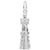 Lighthouse Charm In Sterling Silver