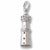 Lighthouse charm in Sterling Silver hide-image