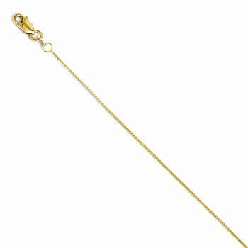 14K Yellow Gold Baby Wheat Chain